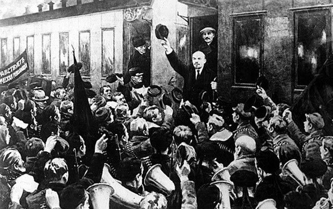 Встреча Ленина на Финляндском вокзале в Петрограде - m.ok.ru