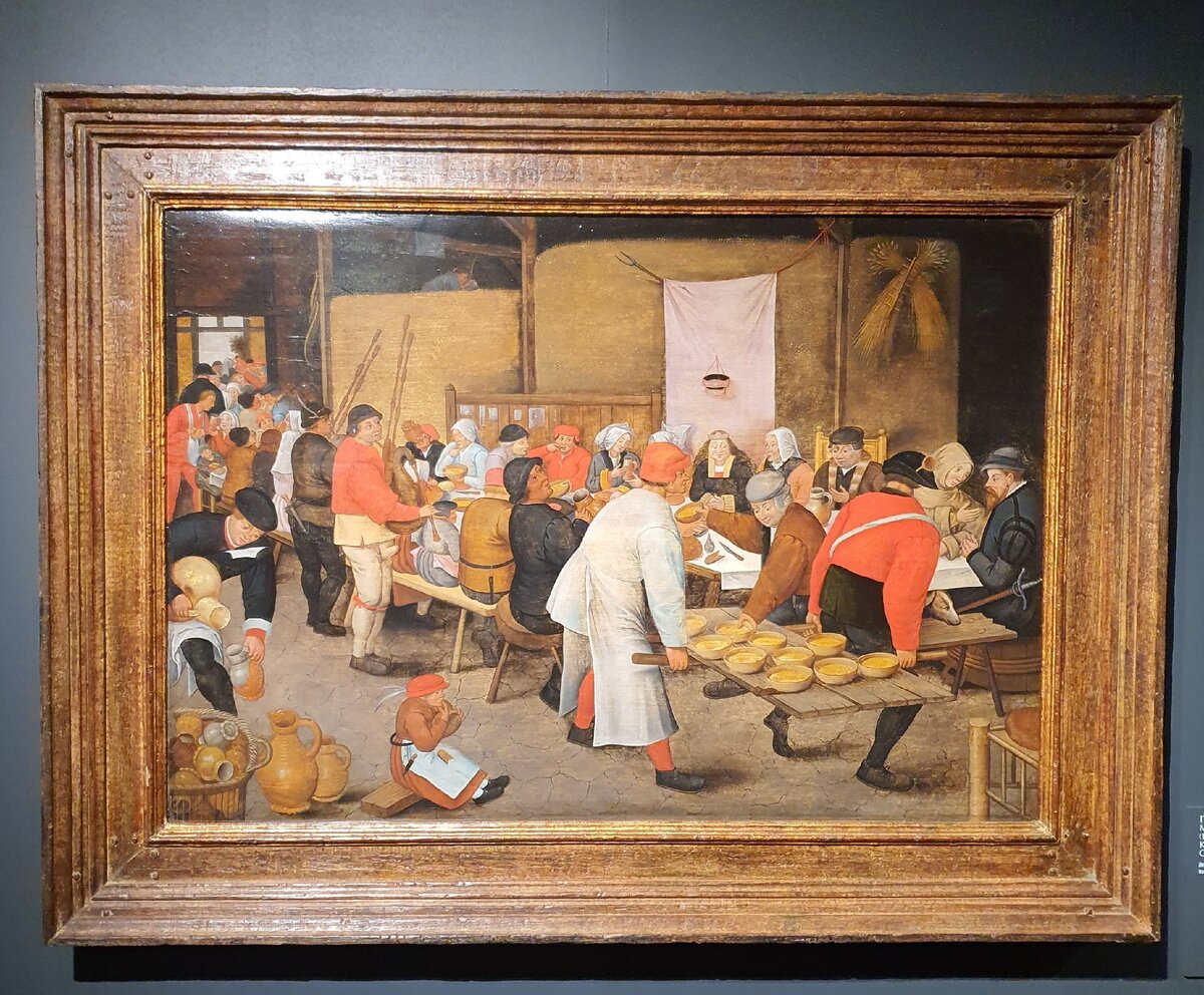 Питер Брейгель Младший. "Крестьянская свадьба"