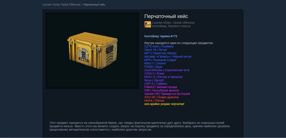 Список скинов для оружия данного оружия:                                                                                                                    1. CZ75-Auto | Polymer Glock-18 | Ironwork
2. MP7 | Cirrus
3. Galil AR | Black Sand
4. MP9 | Sand Scale
5. MAG-7 | Sonar
6. P2000 | Turf
7. Dual Berettas | Royal Consorts
8. G3SG1 | Stinger
9. M4A1-S | Flashback
10. Nova | Gila
11.USP-S | Cyrex
12. FAMAS | Mecha Industries
13. P90 | Shallow Grave
14. Sawed-Off | Wasteland Princess
15. SSG 08 | Dragonfire
16. M4A4 | Buzz Kill
17. Редкие скины перчаток