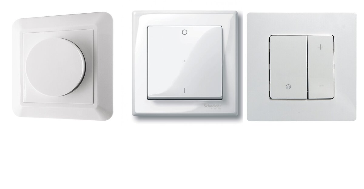 Диммеры: поворотные, одно- и двухклавишные