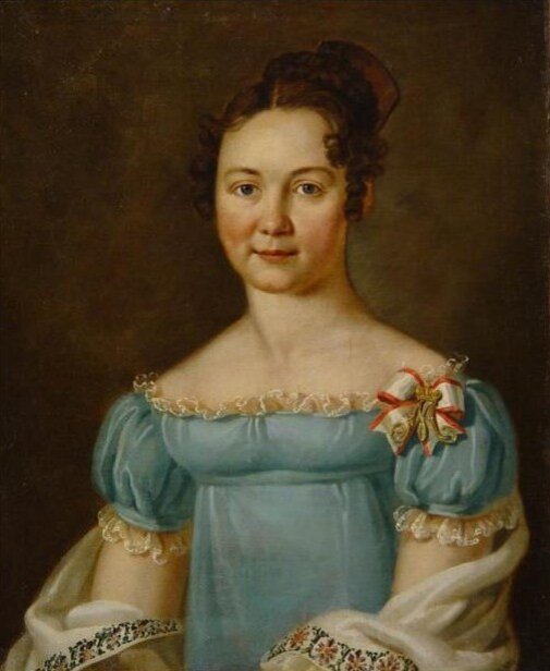 Надежда Павловна Шипова (в замужестве фон Шульц, 1795 - 12 сентября 1877, источник: Википедия)