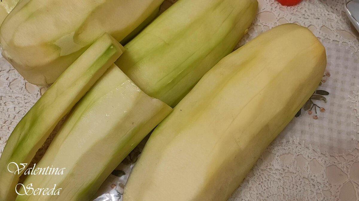 Берем кабачки