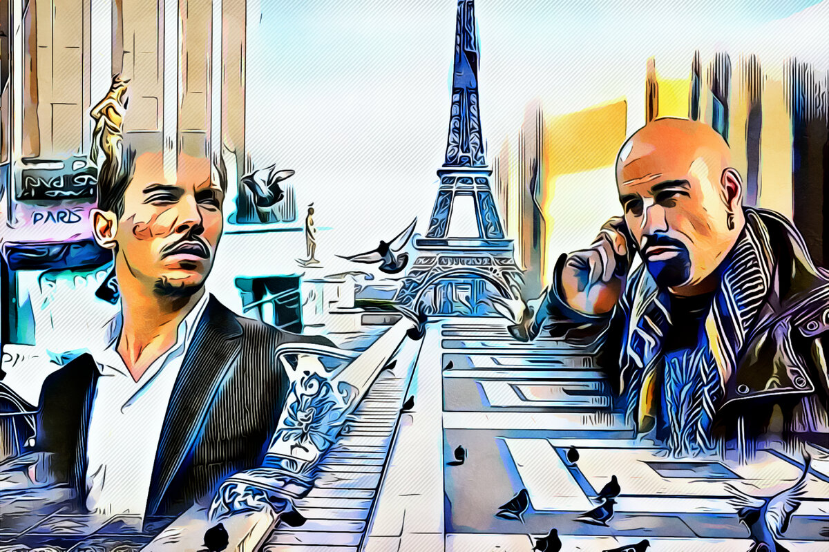 Авторский коллаж из фотографий открытых источников