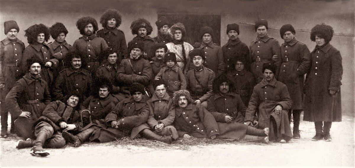 Украинцы одной из дивизий атамана Петлюры в Польше, 1920 год 