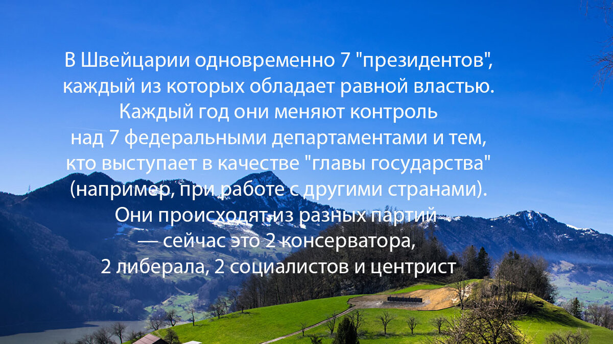 Горы Швейцарии. Очень красиво, правда?