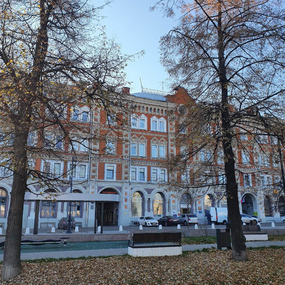 Сквер у дома Блиновых