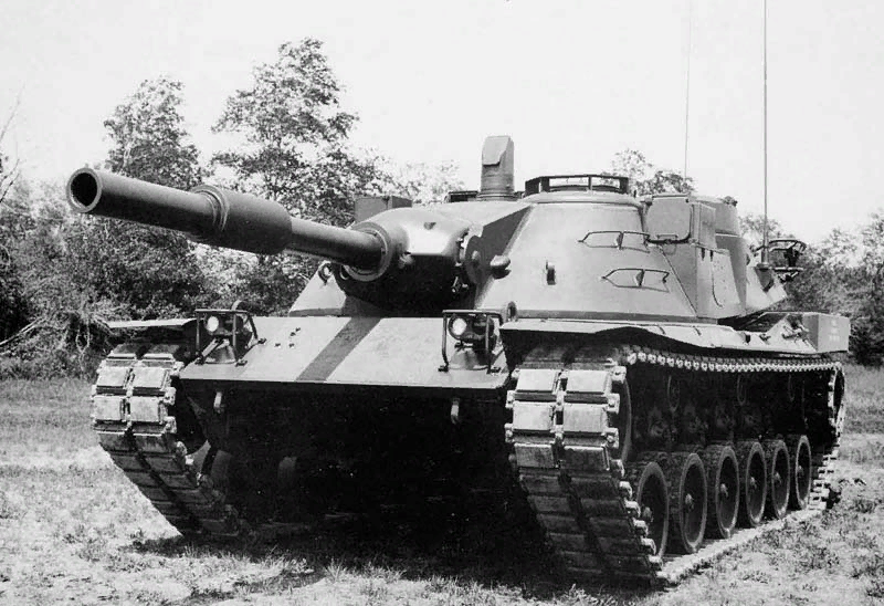 Пятый американский опытный танк МВТ70