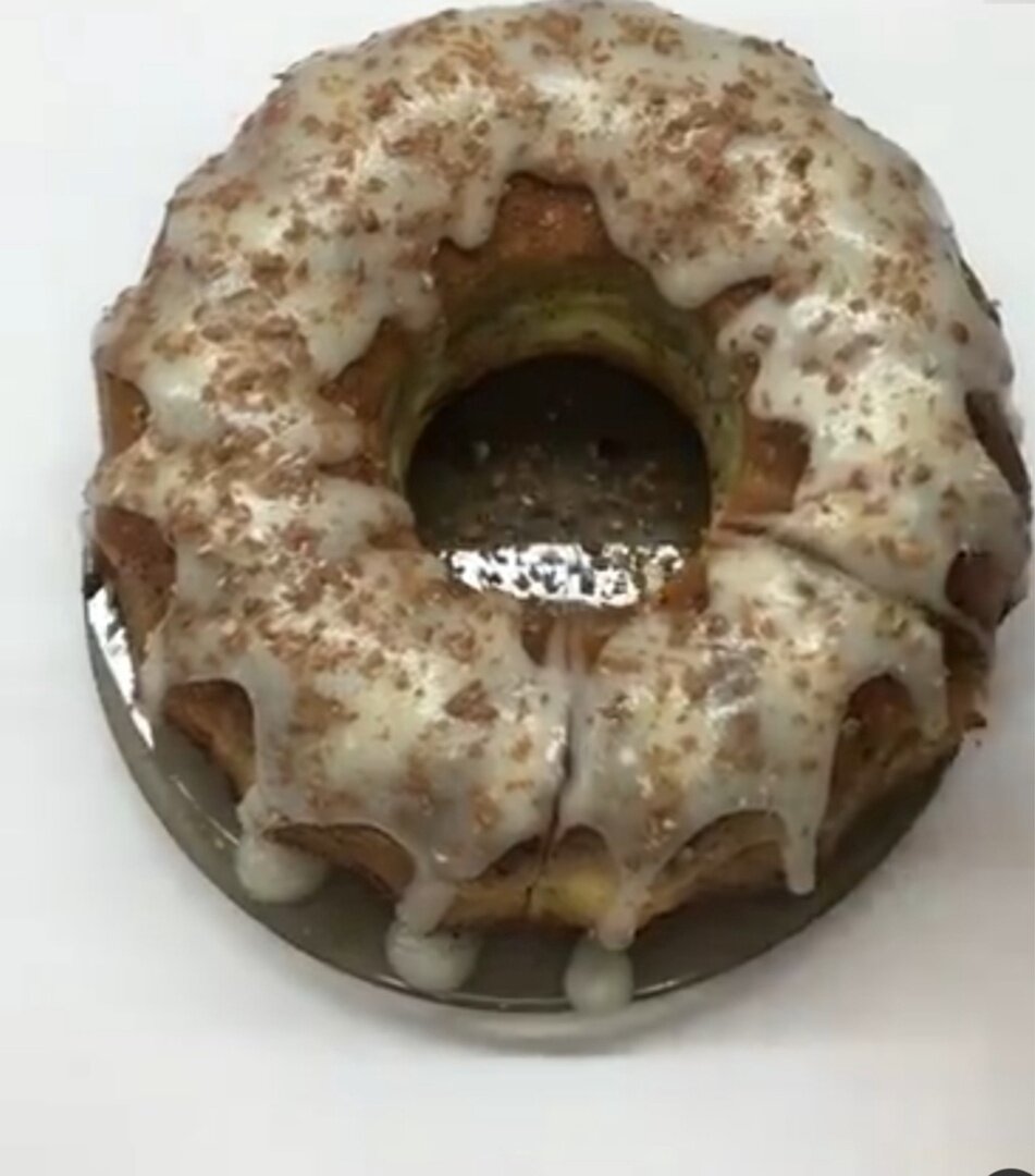 Творожно маковый кекс 