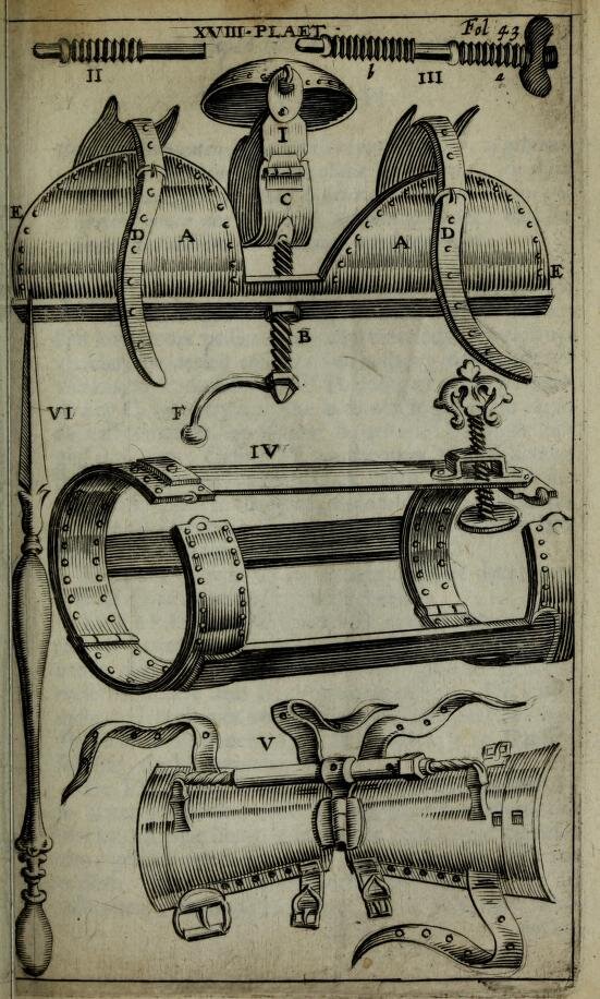 Гравюра из книги Scultetus J. Magazyn, ofte Wapen-huys. 1658 (1657).