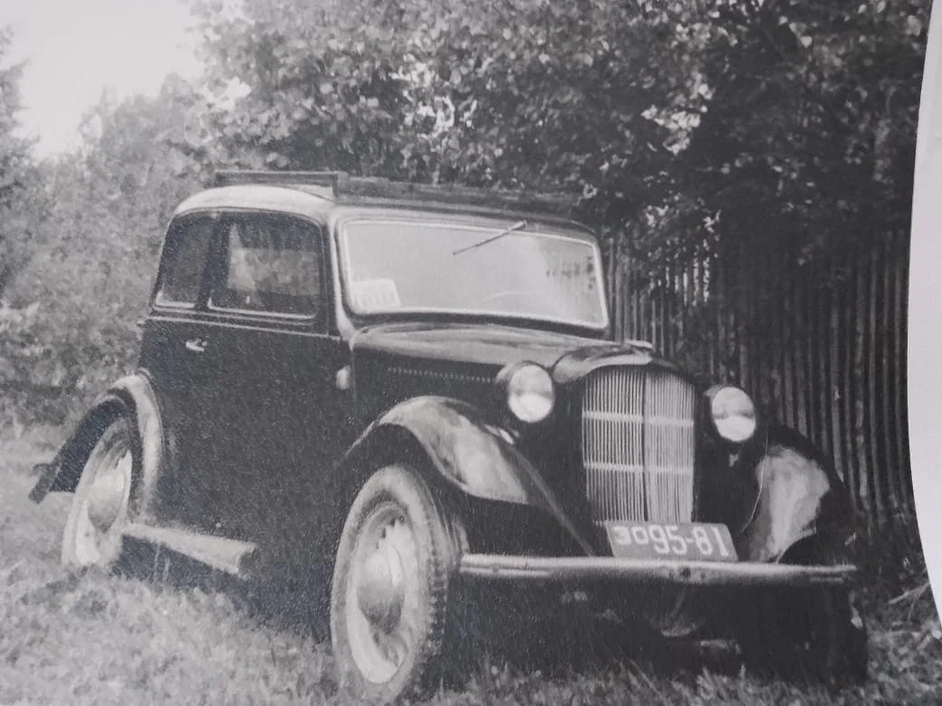 Единственное фото нашего автомобиля, сделанное соседом по даче. 