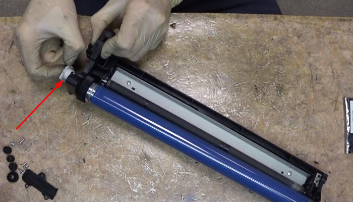 Фото 27. Снимаем ролик заряда