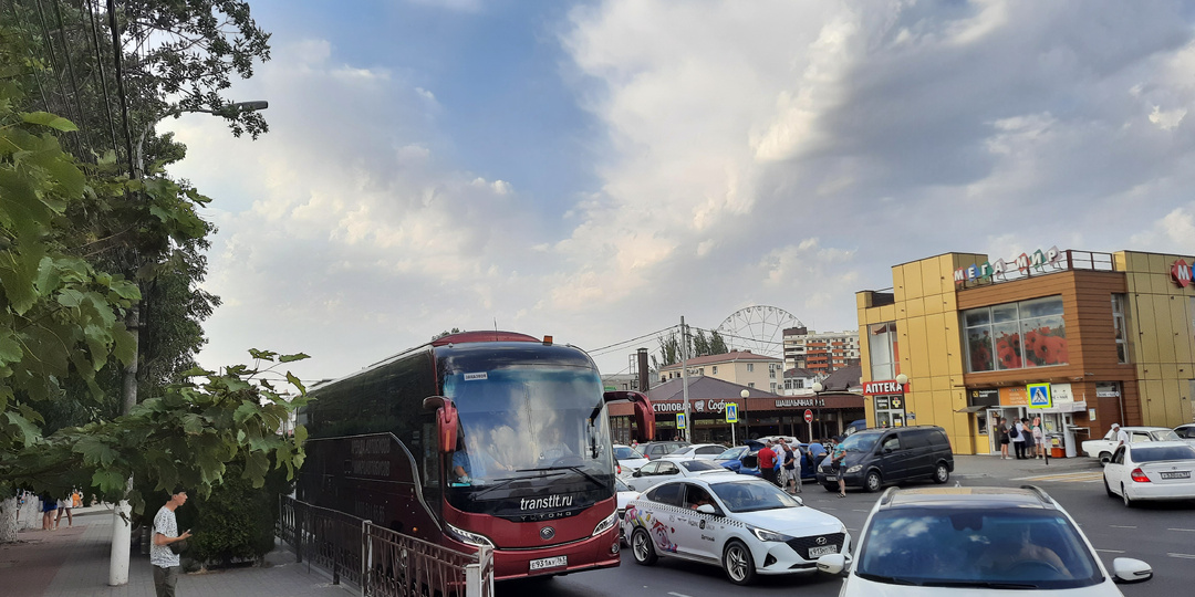 Дальняя поездка на Автобусе Yutong.