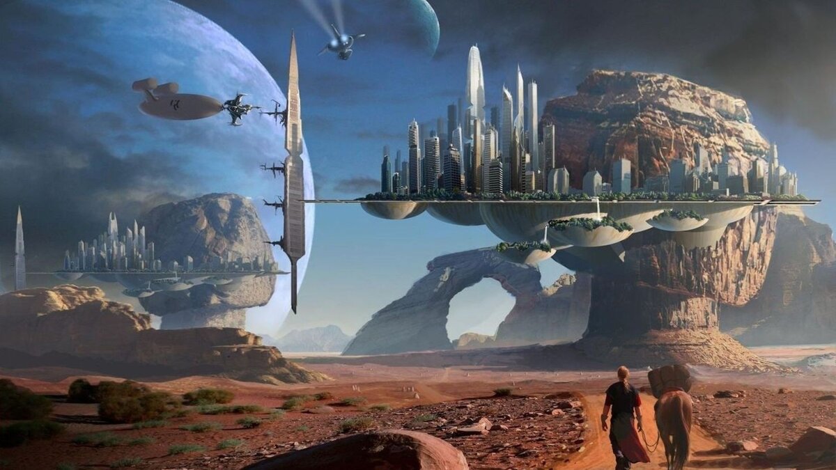 Жизнь на Марсе. Арт. Фото в свободном доступе.