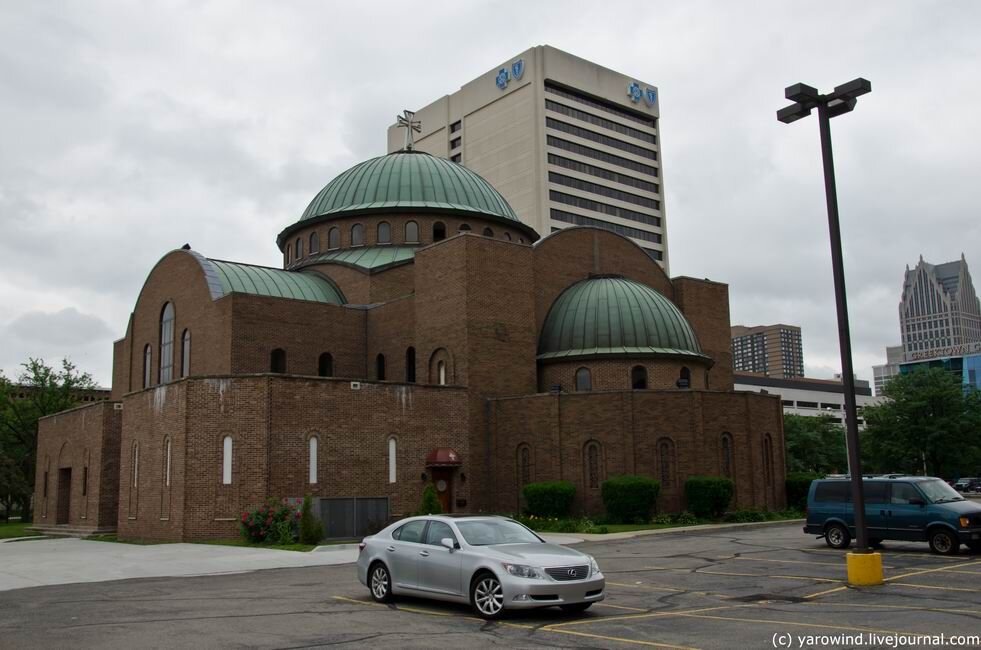Детройт, православный кафедральный собор Благовещенья