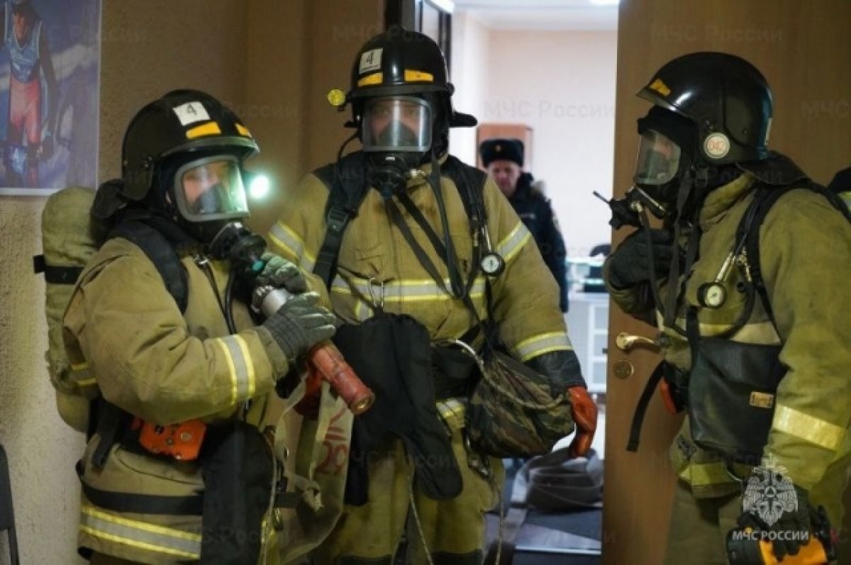    В Кемерове произошёл пожар в десятиэтажном доме