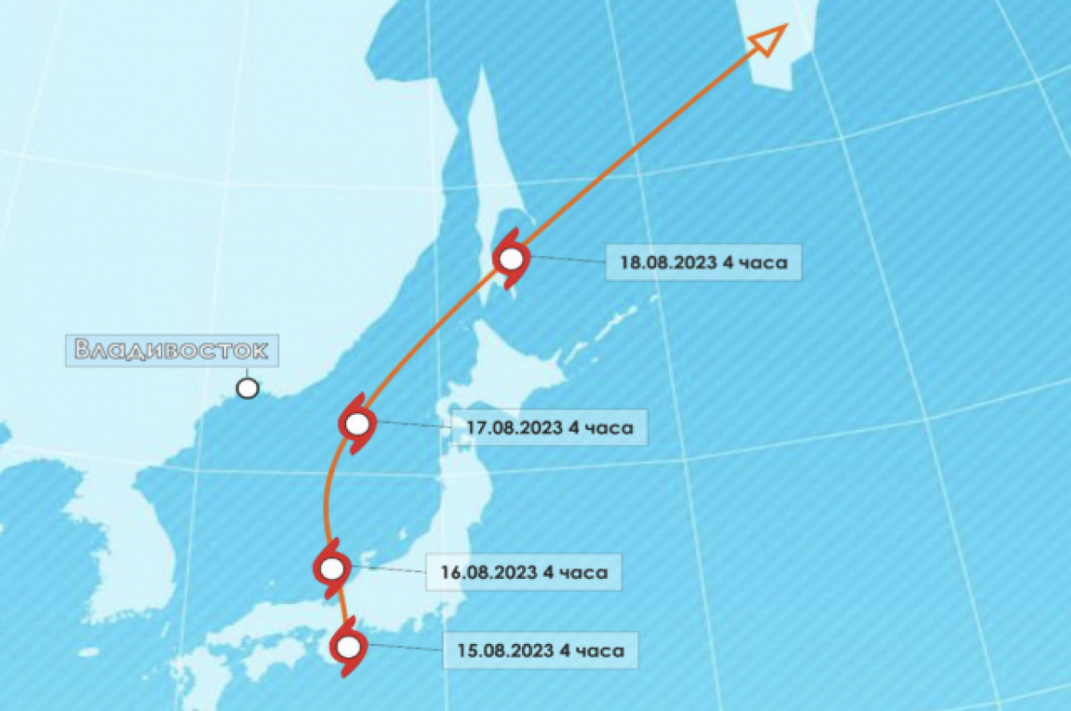    В Примгидромете рассказали, как тайфун LAN повлияет на погоду в Приморье
