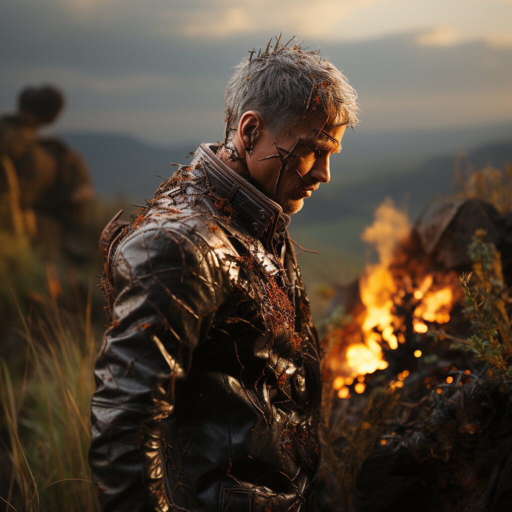 Нейросеть "Mid Journey" визуализирует общее физическое состояние и настроение тоже.