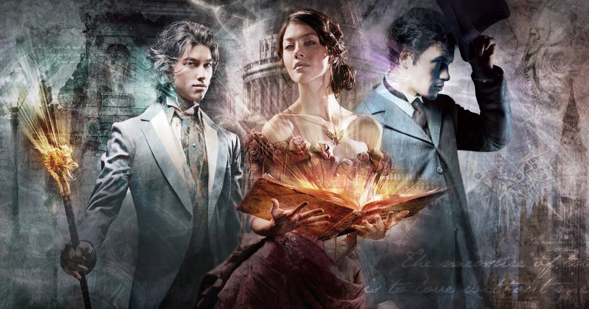 Обложки серии (слева направо: Джем, Тесса, Уилл)