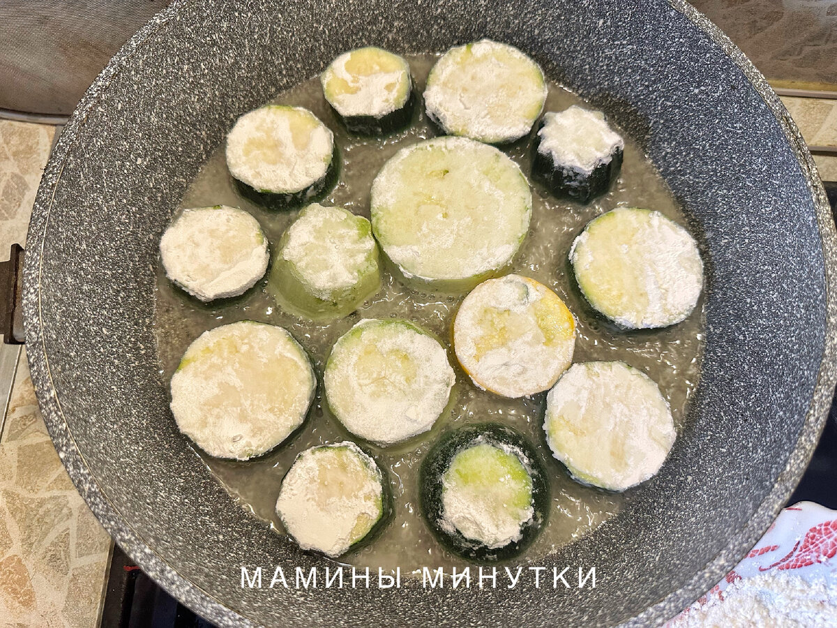 Рецепт жареных кабачков с яйцами