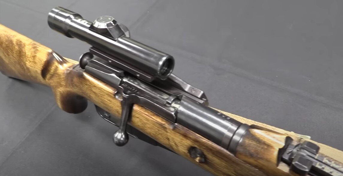 Ствольная коробка и прицел vz.54.