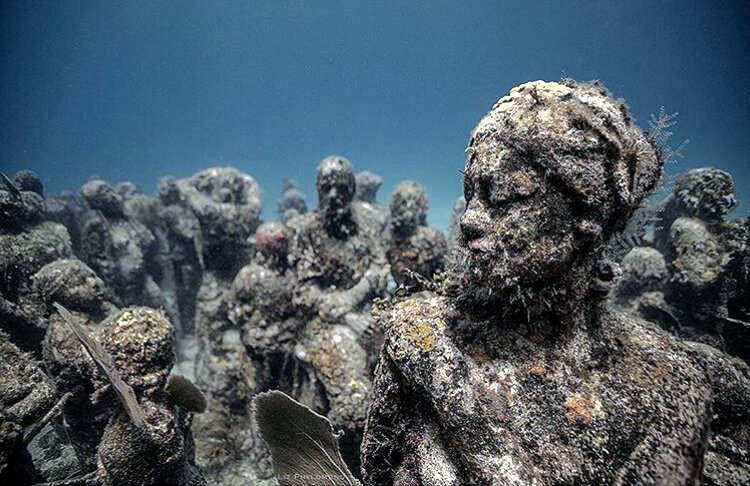 MUSA Museo Subacuatico, Канкун, Мексика