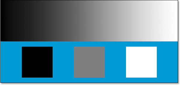 Еще раз наш документ с простым рисунком, состоящим из двух слоев 
