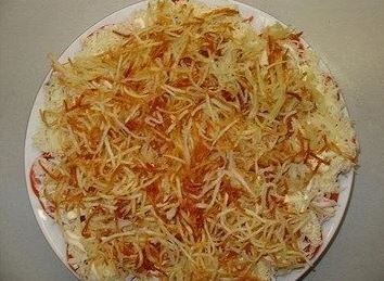 Салат "Блондинка"