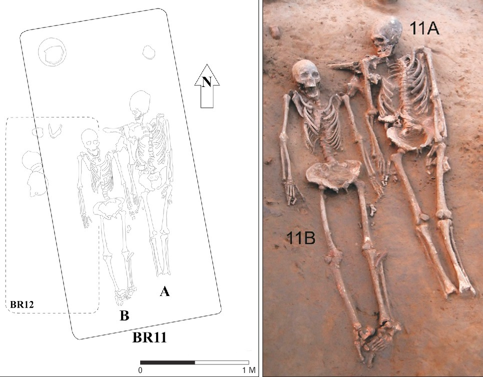  Парное захоронение из Ракхигархи
Shinde et al., 2018