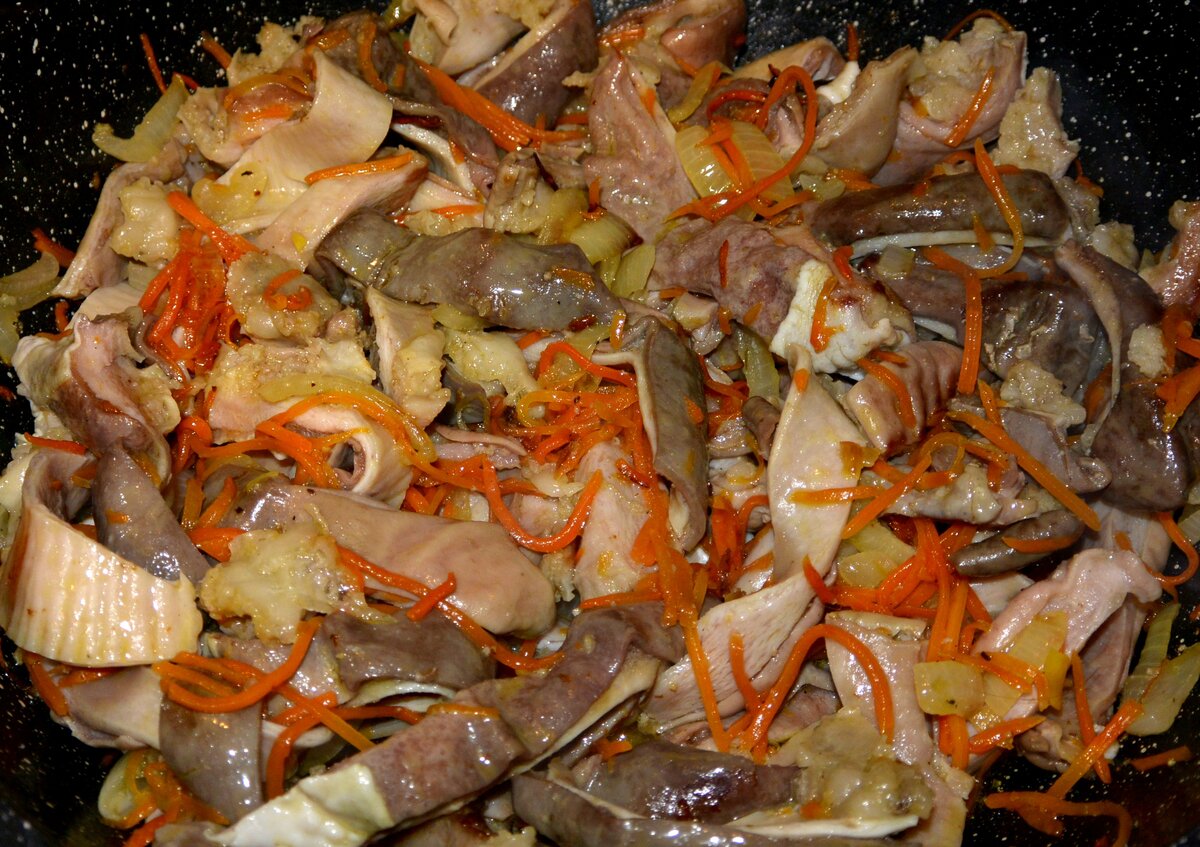 Рецепты свиной желудок жареный с луком — Кулинарные рецепты быстрого приготовления