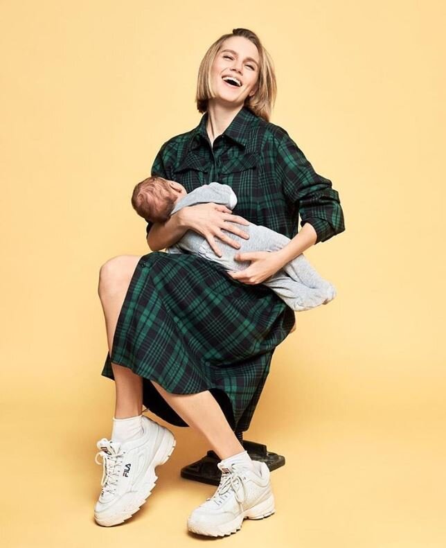 Дарья Мельникова со вторым сыном