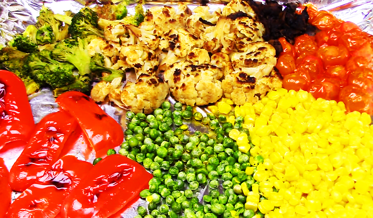 Овощи в духовке