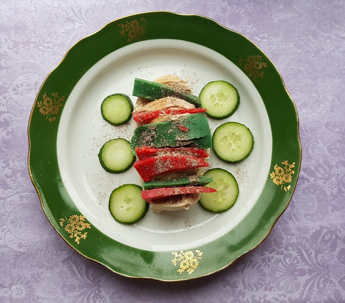 Быстрый куриный рулет