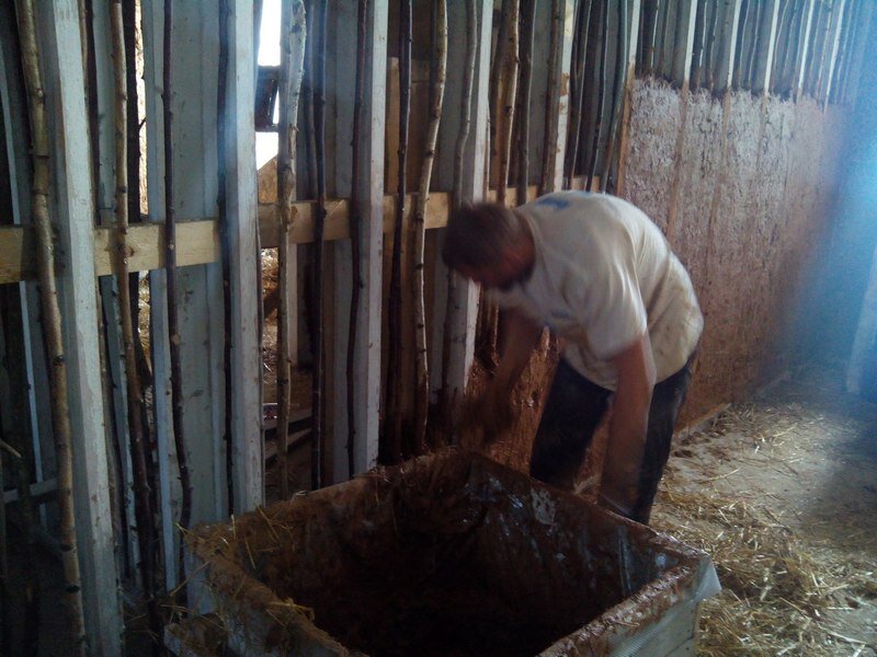 Так строят саманные дома