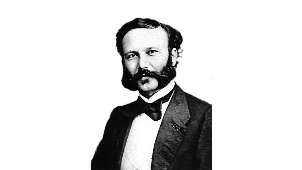 1. Анри Дюнан в 1860-х 