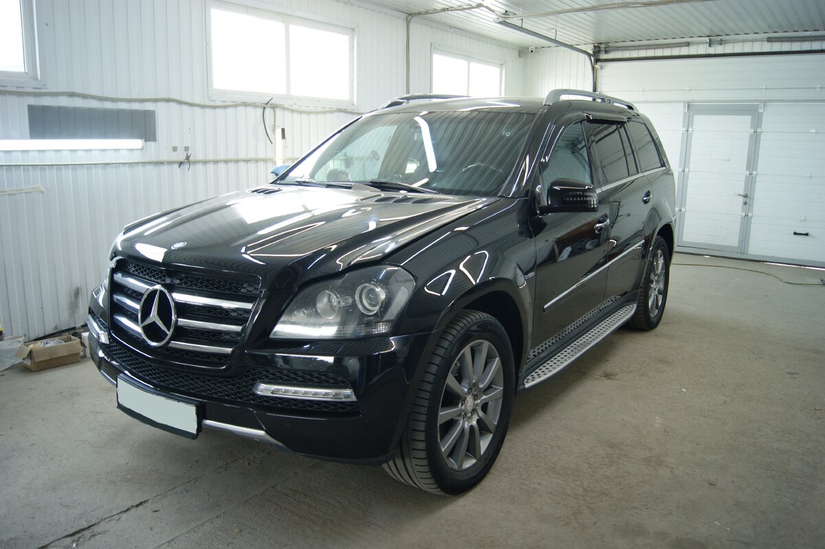 Mercedes gl350 под капотом