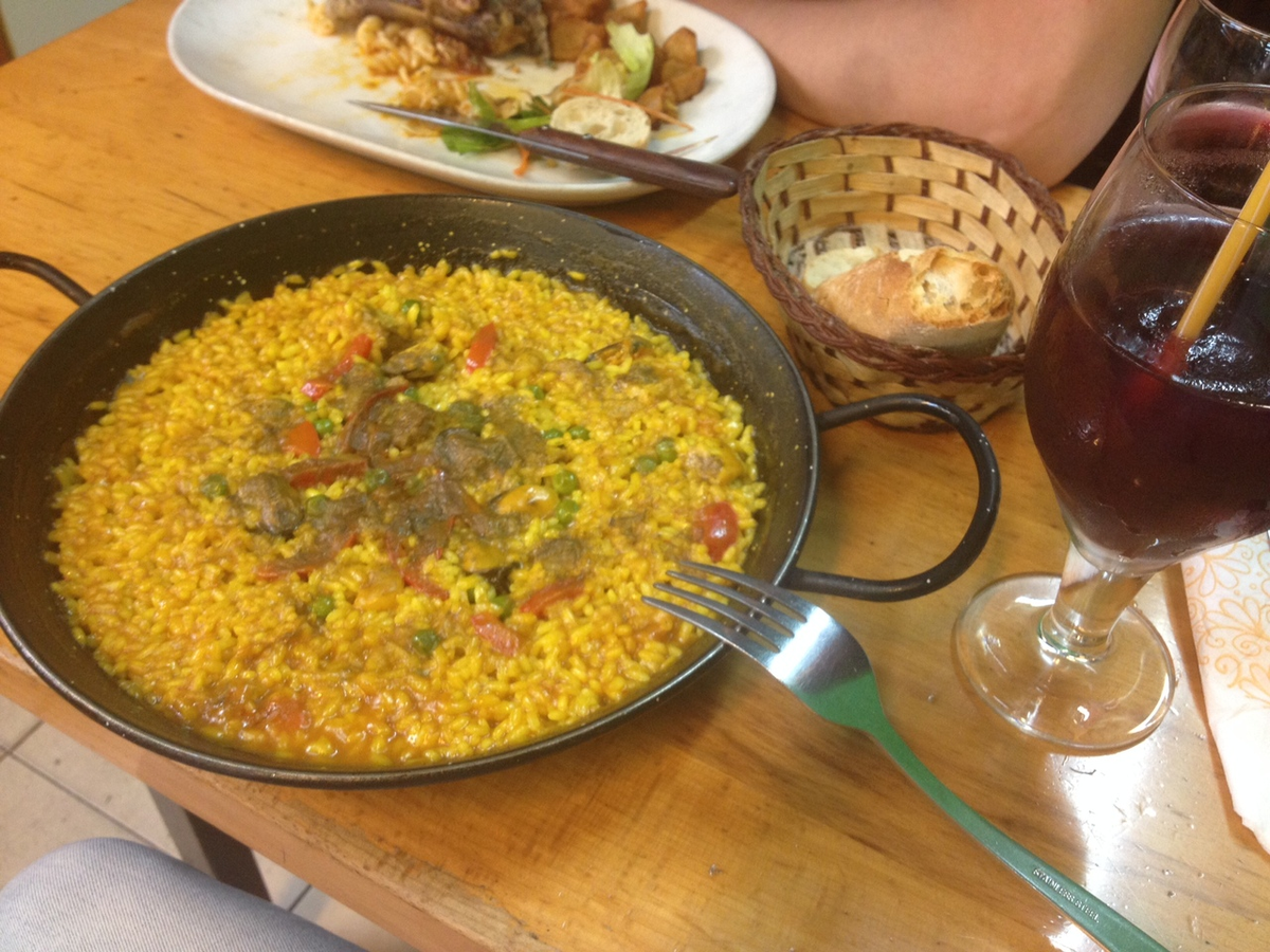 Вот та самая паэлья из кафе