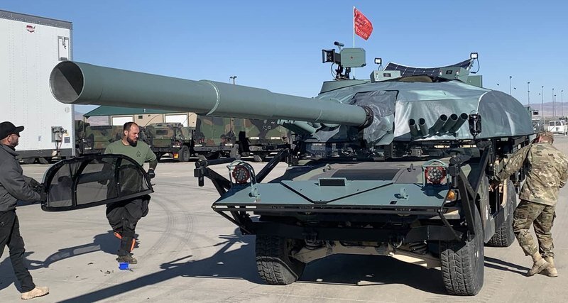 Танк Т-72 на базе "Хаммера".