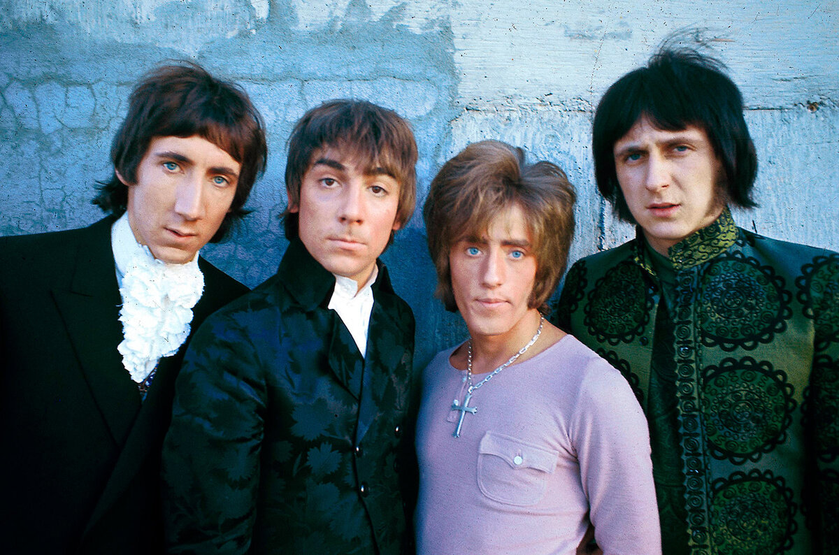 1967: Pete Townshend, Keith Moon, Roger Daltrey, John Entwistle