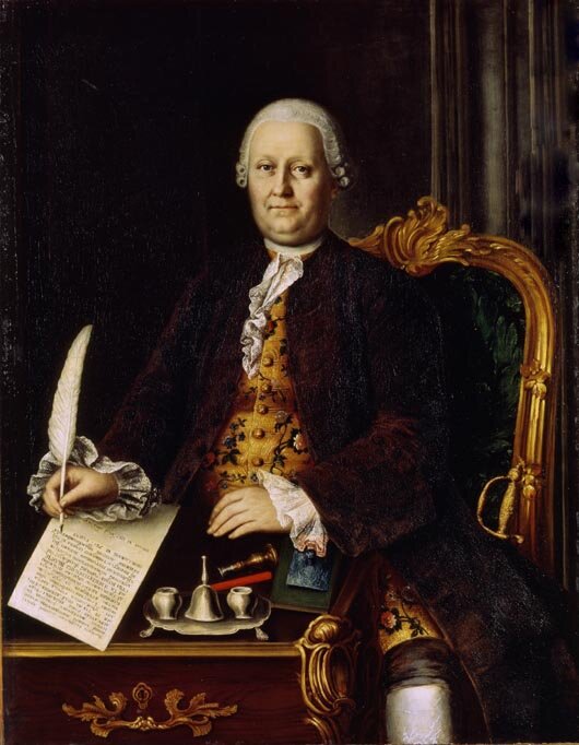 Портрет кисти И. Л. Колокольникова, 1767 год