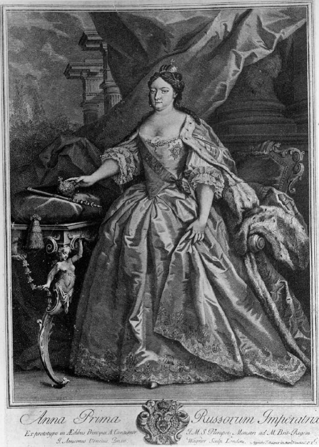  Гравюра Х.А. Вортмана с оригинала Дж. Амигони. Государственный Эрмитаж. Спб.