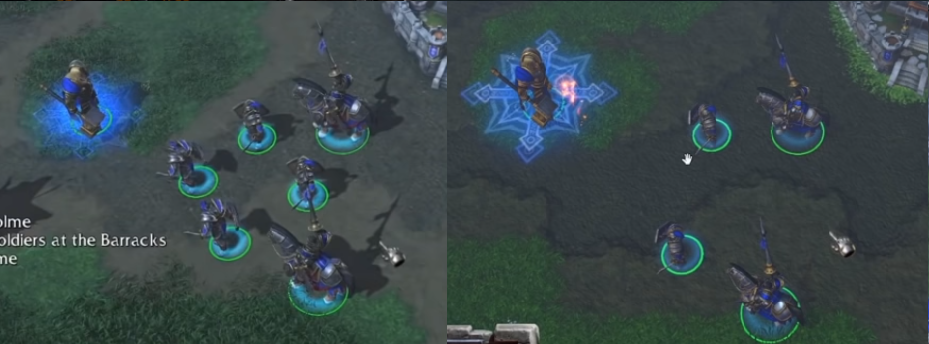 Что тут говорить, в начальной версии хотя-бы тени были. 