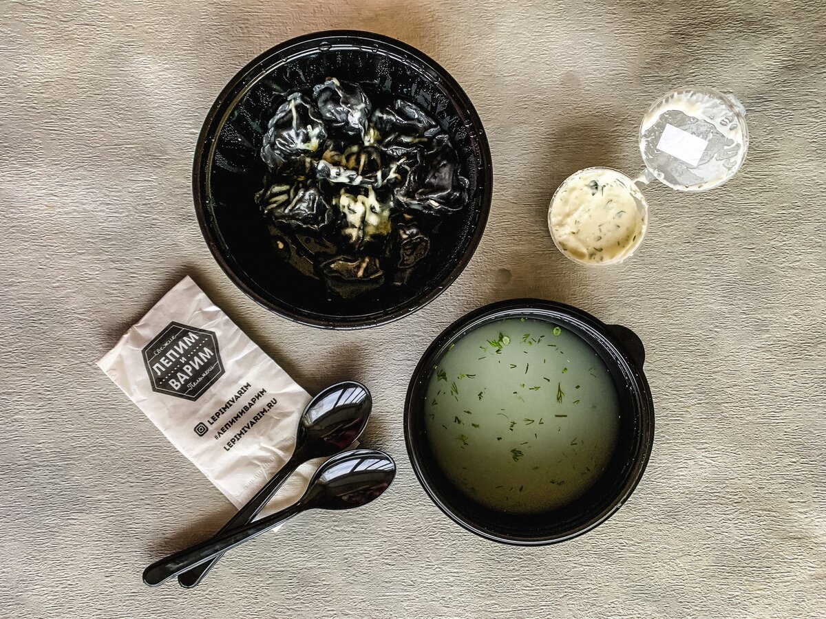 Обед в "Лепим и варим" - 500 рублей