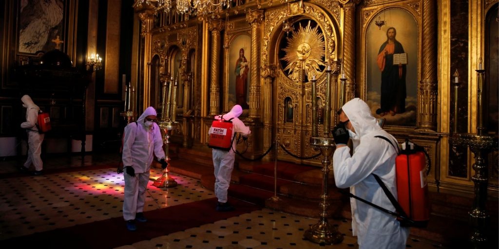 Заимствованно с сайта media.elitsy.ru "Короновирус в церкви"