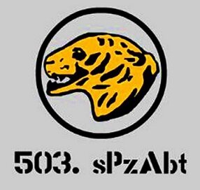Эмблема 503-го тяжёлого танкового батальона