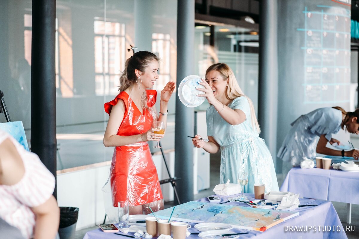 Арт тимбилдинг - вовсе не скучное занятие