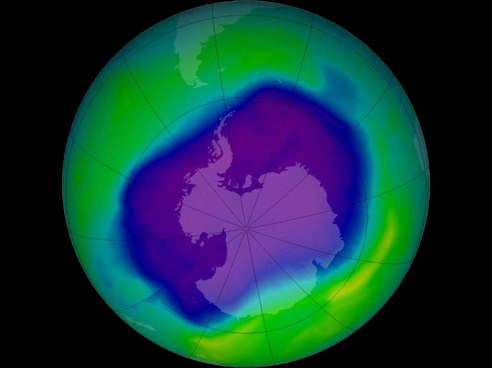 Озоновая дыра на Арктикой