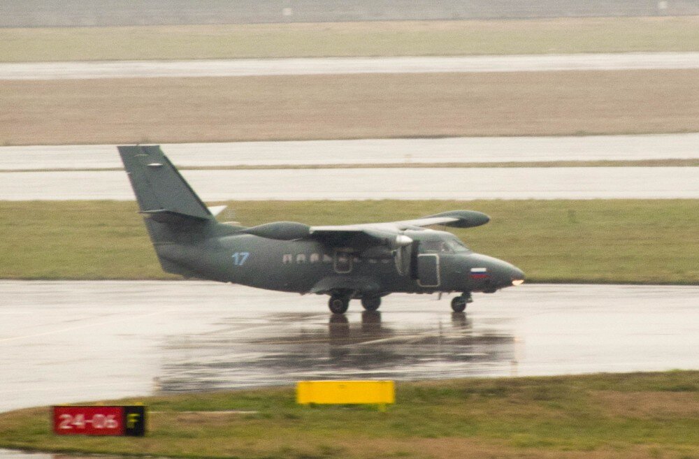 Л-410УВП-Э20, RF-67752/17, ВВС России. В аэропорту Сочи