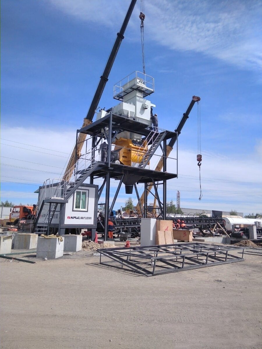 Бетонный завод NFLG серии Modul 120  