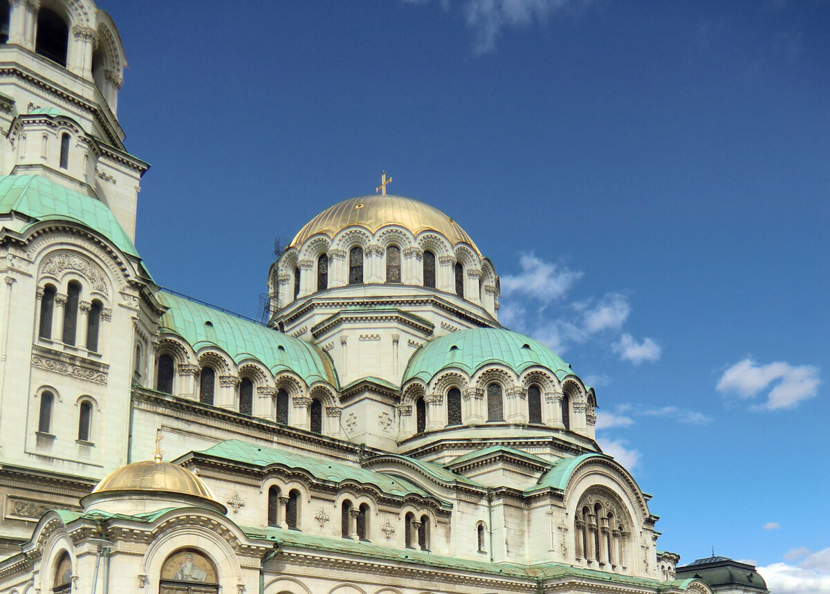 Болгария.  София. Собор Св. Александра Невского 