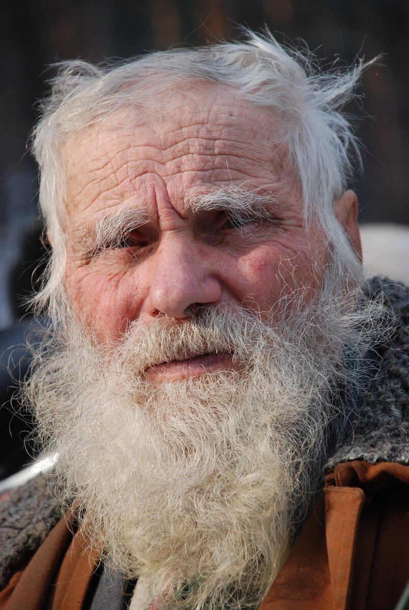 У меня есть дедушка как зима седой у меня есть дедушка с белой бородой